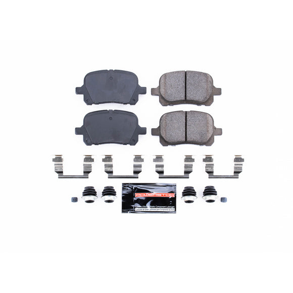 PowerStop Z23 Evolution Sport Carbon-Fiber Brake Pads With Hardware