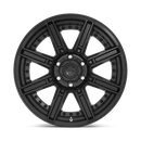 20X9 Fuel D709 ROGUE Matte Black 5X139.7 ET1 wheel/rim