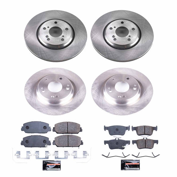 PowerStop Track Day High-Performance Brake Pad and Rotor Kit