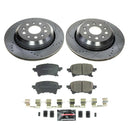 PowerStop Z23 Daily Driver Carbon-Fiber Ceramic Brake Pad and Drilled & Slotted