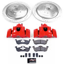 PowerStop Z23 Daily Driver Carbon-Fiber Ceramic Pads Drilled & Slotted Rotor & C