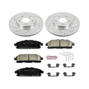 PowerStop Z23 Daily Driver Carbon-Fiber Ceramic Brake Pad and Drilled & Slotted