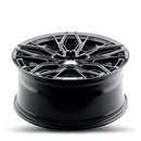20x9 Sapphire Luxury Alloys SX07-07 Gloss Black 5x115 ET35 CB73 Wheel Rim