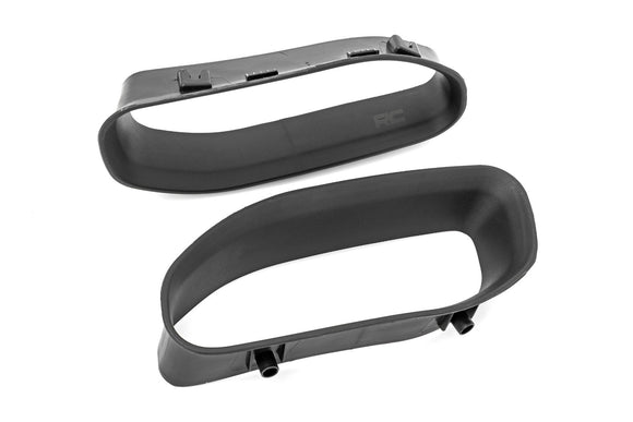 Rough Country Tow Hook Brackets And Bezel Combo For Ram 1500 4WD 2019-2021