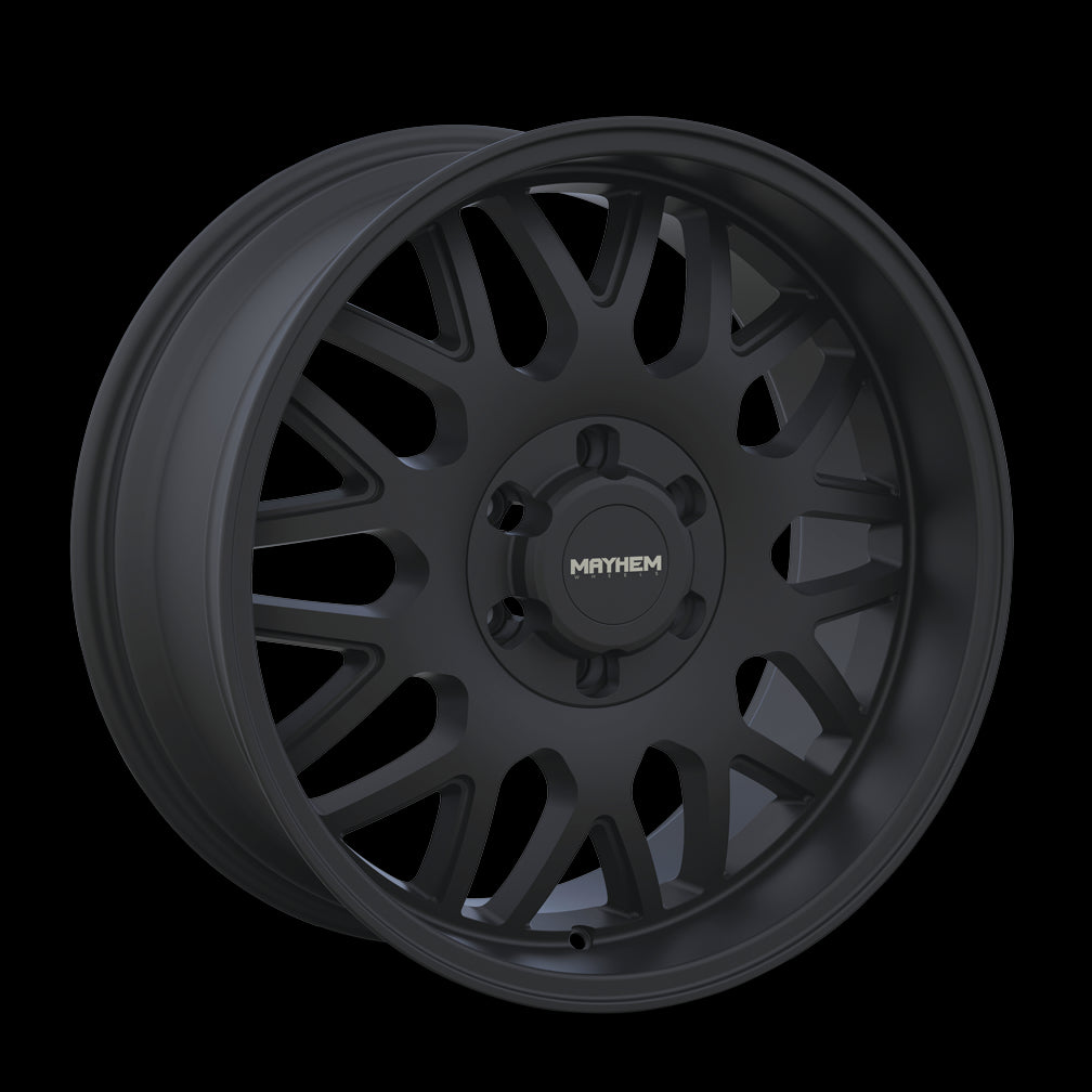 20x10 Mayhem Tripwire Matte Black 5x139.7 ET-19 wheel/rim