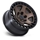 17x8.5 Black Rhino BR022 Bahari Burnt Bronze Matte Black Lip 5x127 ET-10 Wheel