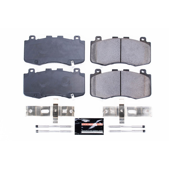 PowerStop Z23 Evolution Sport Carbon-Fiber Brake Pads With Hardware