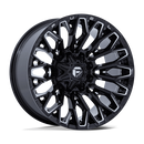 22x10 Fuel Off-Road FC865 Strike Gloss Black Milled 8x165.1 ET-18 CB125.1 Wheel