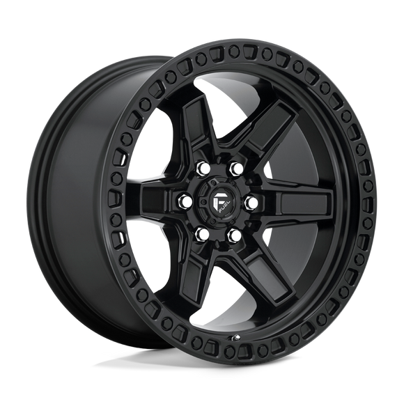 17X9 Fuel D697 KICKER Matte Black 6X114.3 ET12 wheel/rim