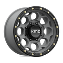 17X8.5 KMC KM541 DIRTY HARRY S-GRY BLK-LP 8X165.1 ET0 wheel/rim