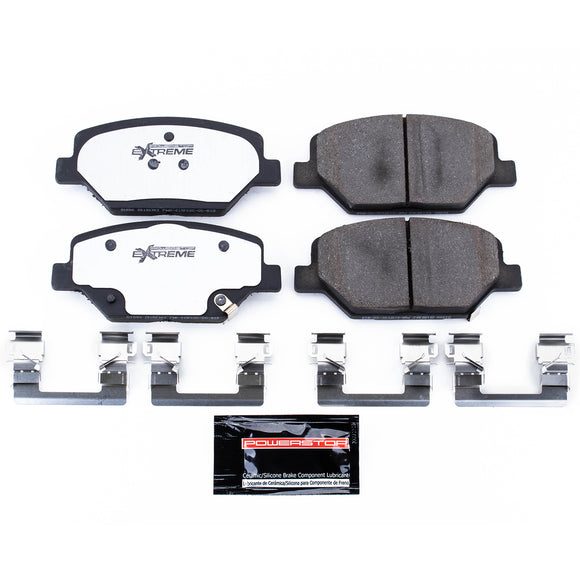 PowerStop Z26 Street Performance Carbon-Fiber Ceramic Brake Pads With Hardware