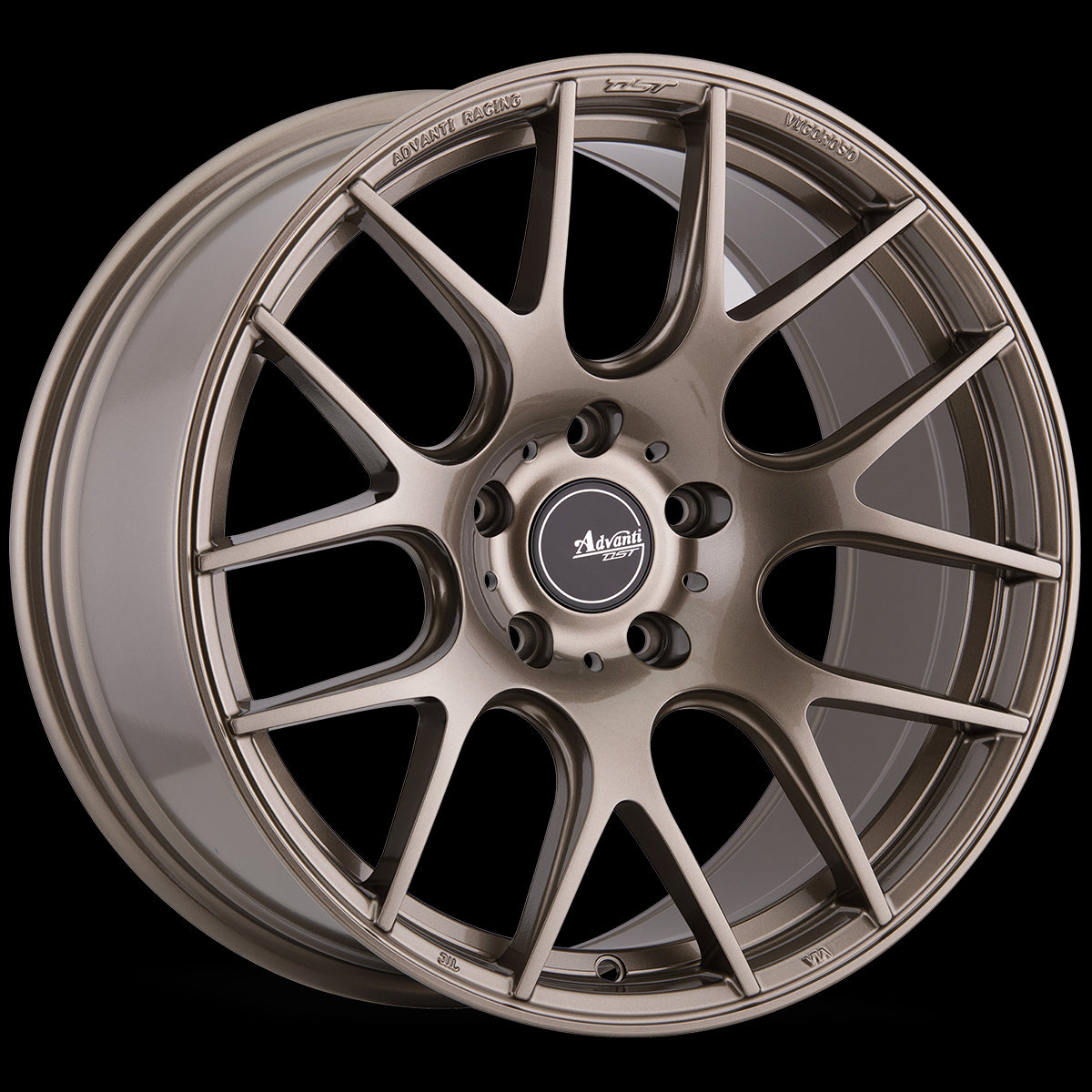 18x8.5 Advanti Racing Vigoroso V1 Bronze 5x114.3 5x4.5 ET35 Wheel Rim