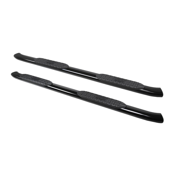 Westin PRO TRAXX 5 Oval Nerf Step Bars Powder Coated Black Steel 21-54125