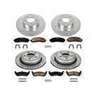 PowerStop Z23 Daily Driver Carbon-Fiber Ceramic Brake Pad and Drilled & Slotted