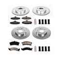 PowerStop Z23 Daily Driver Carbon-Fiber Ceramic Brake Pad and Drilled & Slotted