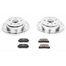 PowerStop Z23 Daily Driver Carbon-Fiber Ceramic Brake Pad and Drilled & Slotted