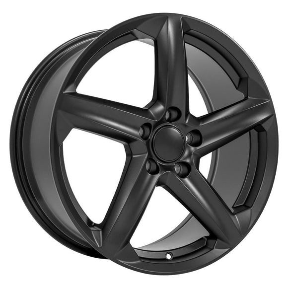 19" Replica CV02D fits Chevrolet C8 Corvette 19x8.5 Satin Black