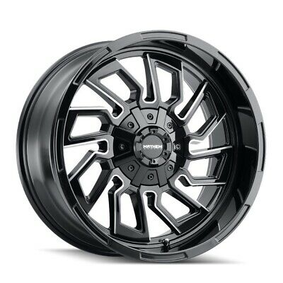 22X10 Mayhem Flywheel Black-Gloss Wheel/Rim 6x135 ET-19 8111-22137BM