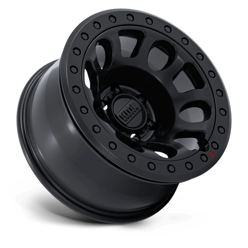 17x9 KMC KM241 E25 Beadlock Blackout 5x127 ET-12 CB71.5 Wheel Rim