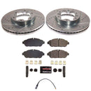PowerStop Z23 Daily Driver Carbon-Fiber Ceramic Brake Pad and Drilled & Slotted