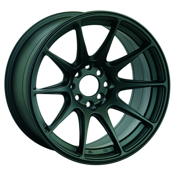 16x8.25 XXR 527 Flat Black 4x100 ET0 CB73 Wheel
