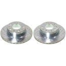 PowerStop Evolution Drilled Slotted Rotors Pair Rear For Ram ProMaster 1500