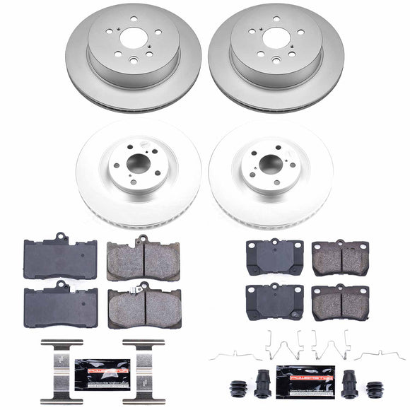 Z23 Daily Driver Premium Carbon-Fiber Ceramic Brake Pad and Fully Coated Rotor K