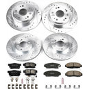 PowerStop Z23 Daily Driver Carbon-Fiber Ceramic Brake Pad and Drilled & Slotted