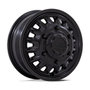 16X6 Black Rhino BR019 Aliso Dually Matte Black 6X205 ET0 CB161 Wheel Rim