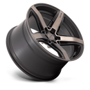 20X11 Niche 1PC M271 Teramo Black 5X115 ET20 Wheel Rim