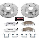 PowerStop Z26 Street Performance Ceramic Brake Pad and Drilled & Slotted Rotor K