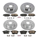 PowerStop Z23 Daily Driver Carbon-Fiber Ceramic Brake Pad and Drilled & Slotted