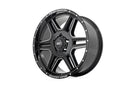 Rough Country 92 Series Machined Gloss Black 18x9 6x135 ET0 Wheel Rim