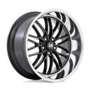 22X10.5 US Mag U138 SANTA CRUZ G-BLK DIA-LP 5X127 ET0 wheel/rim