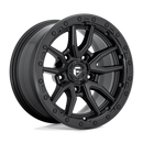 17x9 Fuel Off-Road D679 Rebel Matte Black 5x127 ET-12 CB71.5 Wheel Rim