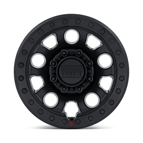 17x9 KMC KM241 E25 Beadlock Blackout 8x165.1 ET-38 CB125.1 Wheel Rim