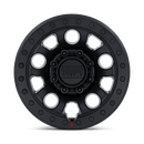 17x9 KMC KM241 E25 Beadlock Blackout 8x165.1 ET-38 CB125.1 Wheel Rim