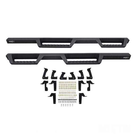 Westin HDX Drop Nerf Step Bars Powder Coated Textured Black Steel 56-14065