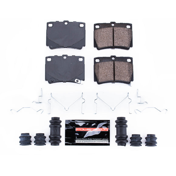 PowerStop Z23 Evolution Sport Carbon-Fiber Brake Pads With Hardware