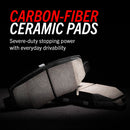 PowerStop Z23 Daily Driver Carbon-Fiber Ceramic Brake Pad and Drilled & Slotted