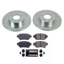 PowerStop Z23 Daily Driver Carbon-Fiber Ceramic Brake Pad and Drilled & Slotted
