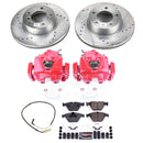 PowerStop Z23 Daily Driver Carbon-Fiber Ceramic Pads Drilled & Slotted Rotor & C