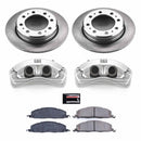 PowerStop OE Stock Replacement Low-Dust Ceramic Brake Pad, Rotor and Caliper Kit