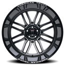 22x12 American Truxx AT1915 Restless Black Machined 6x135 ET-44 Wheel Rim