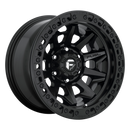 17x9 Fuel Off-Road D114 Covert Beadlock Matte Black 5x127 ET-15 CB71.5 Wheel Rim