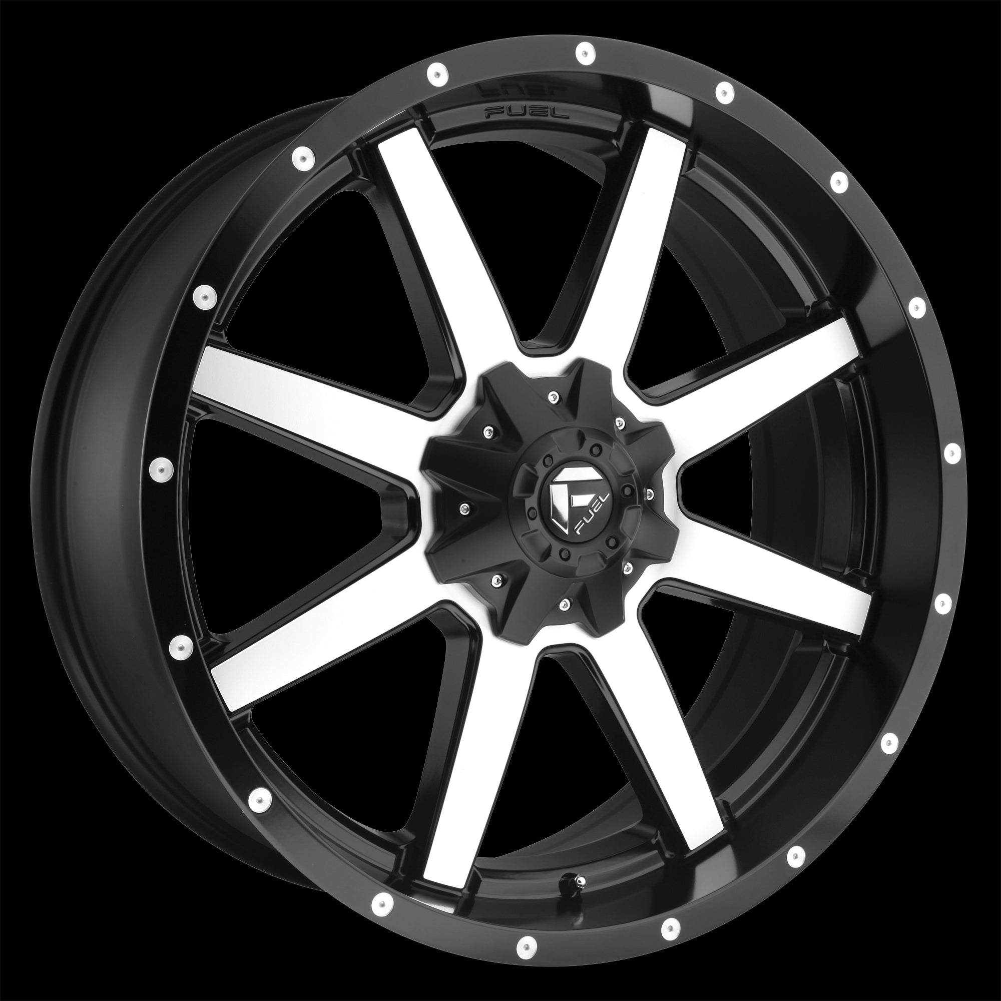 20X9 Fuel D537 Maverick Matte Black Machined 8X180 ET20 wheel/rim - 0