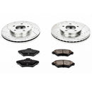 PowerStop Z23 Daily Driver Carbon-Fiber Ceramic Brake Pad and Drilled & Slotted