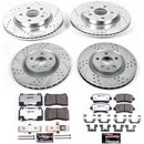 PowerStop Z26 Street Performance Ceramic Brake Pad and Drilled & Slotted Rotor K