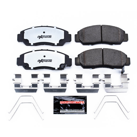 PowerStop Z26 Street Performance Carbon-Fiber Ceramic Brake Pads With Hardware