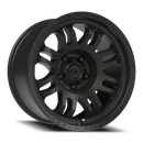 17x9.5 Vision 409 Inferno Satin Black 5x5 (5x127) ET-18 wheel/rim